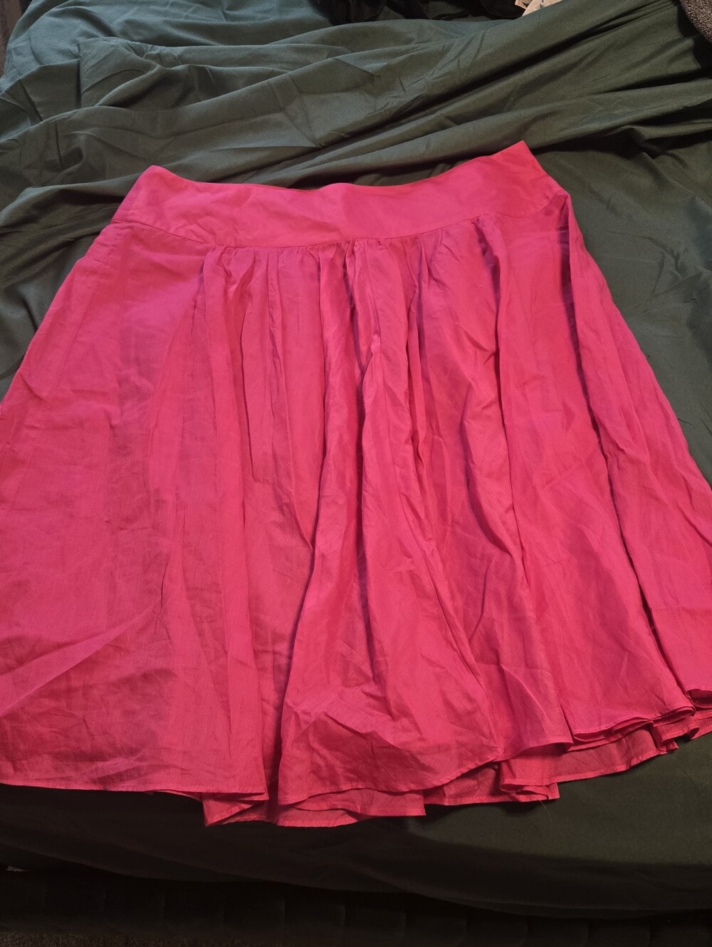 Talbots Fuchsia Circle Skirt